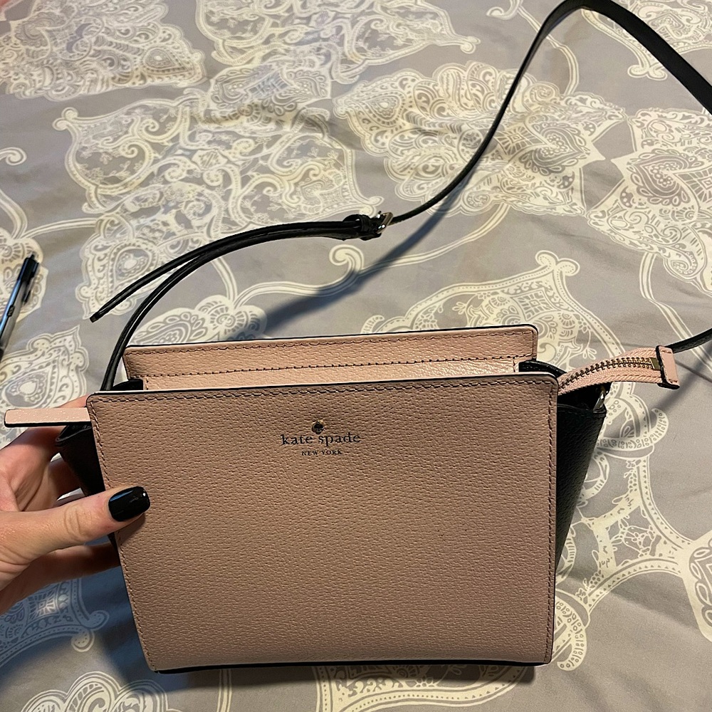 Kate Spade purse (pink and black)